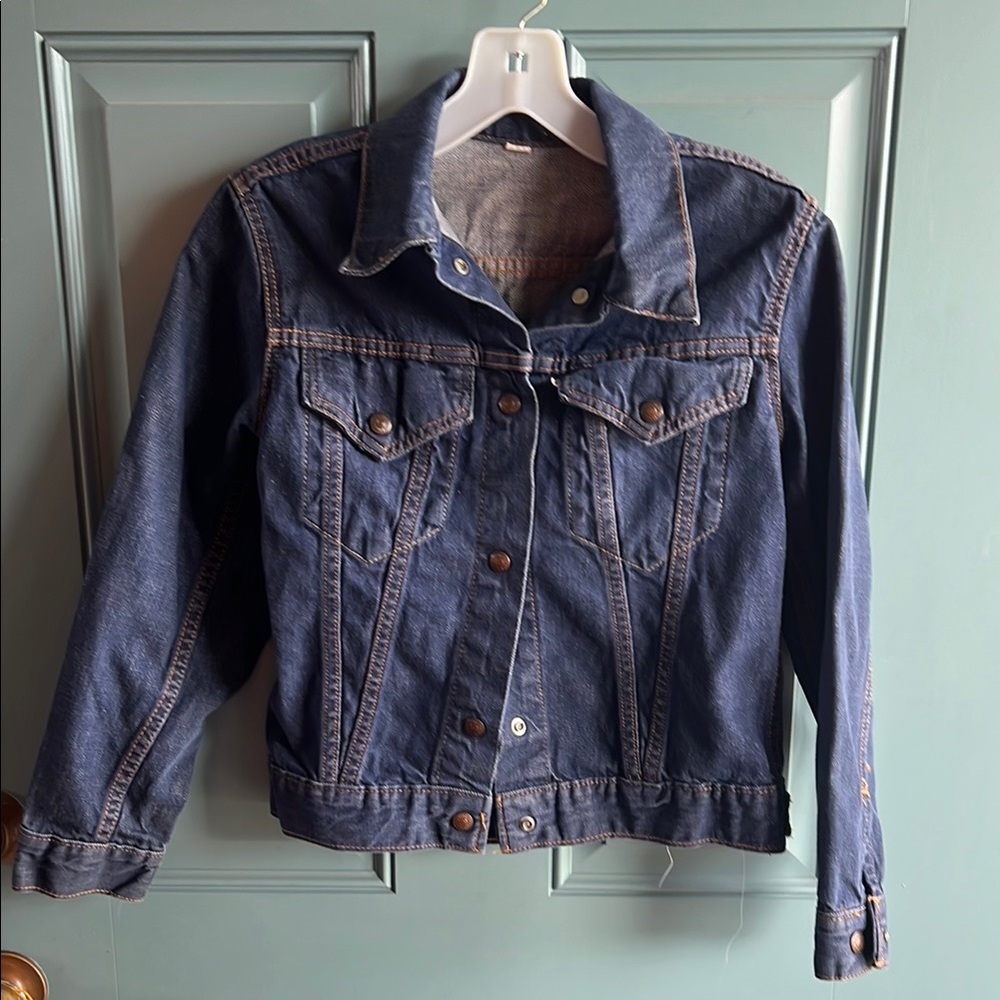 Levi's Blue Jean Jacket Timeless Design